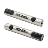 Close-up of the Digital 510 Thread Battery, showcasing its sleek design with a focus on the digital voltage adjustment feature and USB-C rapid charging port.