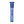 Blue-tinted glass downstem with HUMAN GRADE embossing, featuring a 14mm ground-glass joint and slits for diffusion, designed for water pipe compatibility.