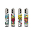 Classic Large Lighters Tarot Cards - Tray of 48 featuring four distinct Tarot Card designs, each with a packing tool, refillable, and reusable components.
