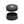 2pcs Metal 3 Magnetic Grinder, featuring a black circular design with a central white logo, showcasing its efficient grinding functionality and durable aluminum construction.