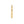 Aluminum Taster Bat: A compact, gold cylindrical smoking tool with white logo, crafted from durable anodized aluminum for discreet, on-the-go use.