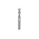 Close-up of the Aluminum Taster Bat, a sleek, compact smoking tool made from durable anodized aluminum, ideal for discreet, portable use.