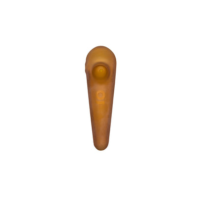 ONGROK Frosted Teardrop Spoon Glass Pipe