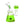 6.5 Glyco Freeze Bong, a borosilicate glass bong with visible green liquid glycerin, designed for freezing to provide smooth, cool hits. Includes a 14mm glycerin-filled bowl.
