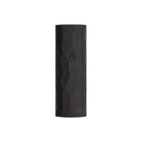 PAX Mini Hammered Grip Sleeve (Onyx) snugly encases and protects the device, featuring a cross design for enhanced grip and control during vaping sessions.