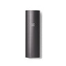 PAX 2 Dry Herb Vaporizer, a sleek, pill-shaped device with brushed-metal finish, features a central four-petal LED indicator and rounded edges for a refined look.