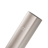 PAX 3 Basic Kit: Portable dry-herb vaporizer with a sleek metallic finish, featuring an X LED, single-button control, and polished anodized aluminum body.