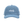 A light blue denim rollers cap with the word slou embroidered in white on the front