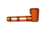 Aluminum and Glass Spoon Pipe