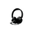 PUFF MUFFS Gaming Headset: Black over-ear design with padded ear cups, adjustable headband, fold-away mic, and M logo for immersive audio experiences.