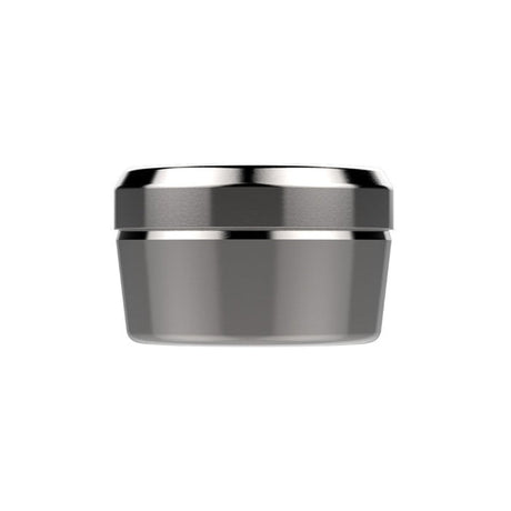 Silver dosing capsules with a lid, designed for efficient herb storage and use, simplifying preparation and ensuring a clean vaping experience. Pack of 40 included.