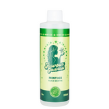 Bong Water Enhancer - 8oz bottle labeled Mint Ice / Glace Menthe, featuring Flavour Goddess logo and stars, used to enhance bong flavor and smoothness.