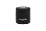 Mini EZ Grinder - 55mm, matte black, cylindrical, multi-piece with brand ongrok visible. Features include magnetic lid, deep storage, triangular teeth, and interchangeable bottom.