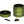 Mini EZ Grinder - 55mm, featuring a three-part anodized-metal body, magnetic lid, triangular teeth, collection chamber, cleaning brush, and scraper for efficient herb grinding.