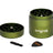Mini EZ Grinder - 55mm, featuring a three-part anodized-metal body, magnetic lid, triangular teeth, collection chamber, cleaning brush, and scraper for efficient herb grinding.