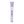 Purple-tinted glass downstem branded HUMAN GRADE, featuring a ground-glass joint and slits for airflow. Designed for 14mm female joints, 5 in length.