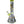 14 The Dreamer Beaker Bong with a honeycomb and bee pattern, clear glass, removable downstem, bowl, and wide base for stability, showcasing dream-inspired artwork.