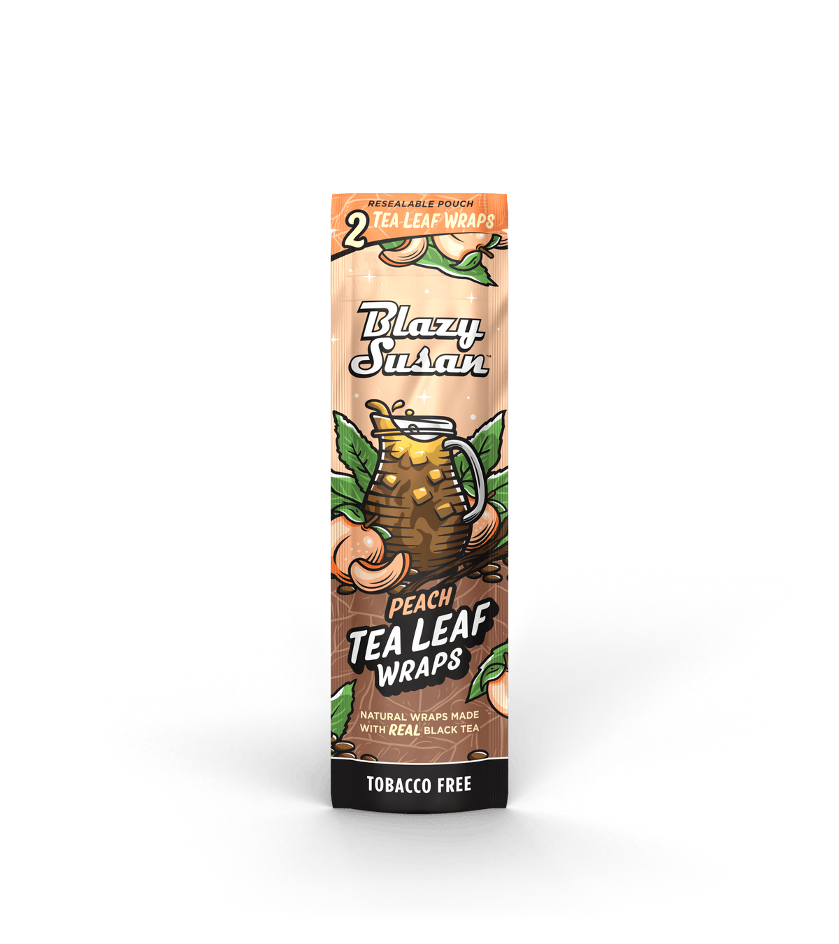 Peach Tea Leaf Wraps - 2 Pack