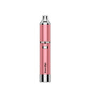 Evolve Plus Concentrate Vaporizer, featuring a sleek design with built-in stash jar, quartz dual atomizer, and functional coil cap for enhanced vaping performance.
