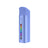 Pocket Concentrate Vaporizer in sky-blue with contoured mouthpiece, LED display showing temperature and battery, designed for premium wax vaping and compact portability.