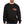 Zig-Zag x 3-Dimensional Black Oversized Crew Sweater - Medium-Turning Point Brands Canada