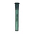 Green glass downstem with slits, labeled /// HUMAN GRADE, featuring a matching stopper, designed for 14mm water pipe compatibility in high-frequency retail settings.