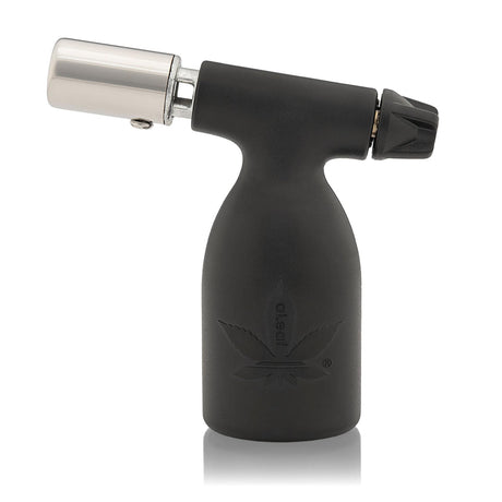 3.5 Blow Torch Turbo Flame by Qleaf with a rubberized handle and adjustable nozzle, designed for portability and high-heat performance up to 2500°F.