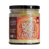 Scented Candle - Detroit Apple Pie in a mason jar, featuring odor-neutralizing enzymes, soy blend wax, and a lead-free wick for a cleaner, 55-hour burn.