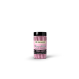 Pink Shorty Cones - 50 Count Jar featuring 50 compact 53mm pink pre-rolled cones in a clear jar with a black lid, ideal for quick sessions.