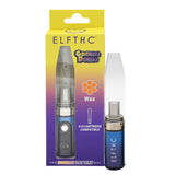 Gnome Dome Mini Vape Rig for Dabs features a glass dome, stainless-steel chamber, and 500mAh battery, packaged for wax and 510 cartridge compatibility.