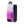 Veil Bar Pro EVO 510 Battery vape with pink-to-white body, digital display showing voltage, battery, and puffs; features mouthpiece and compact design.