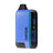 Veil Bar Pro EVO 510 Battery, a compact blue vaping device with digital display, mouthpiece, textured grip, and discreet, ergonomic design for portable use.