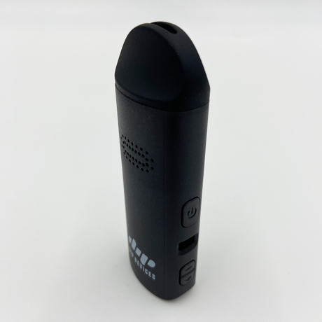 Top view of Dip Devices Aster Flower Vaporizer on a white background