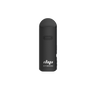 Aster Flower Vaporizer by Dip Devices: a sleek, matte black pocket-sized gadget with grille and logo. Designed for cannabis enthusiasts seeking precision and affordability.