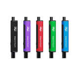Little Dipper Dab Straw Vaporizers in five colors, showcasing compact design and mouthpieces, ideal for direct-to-concentrate use with patented Vapor Tip technology.