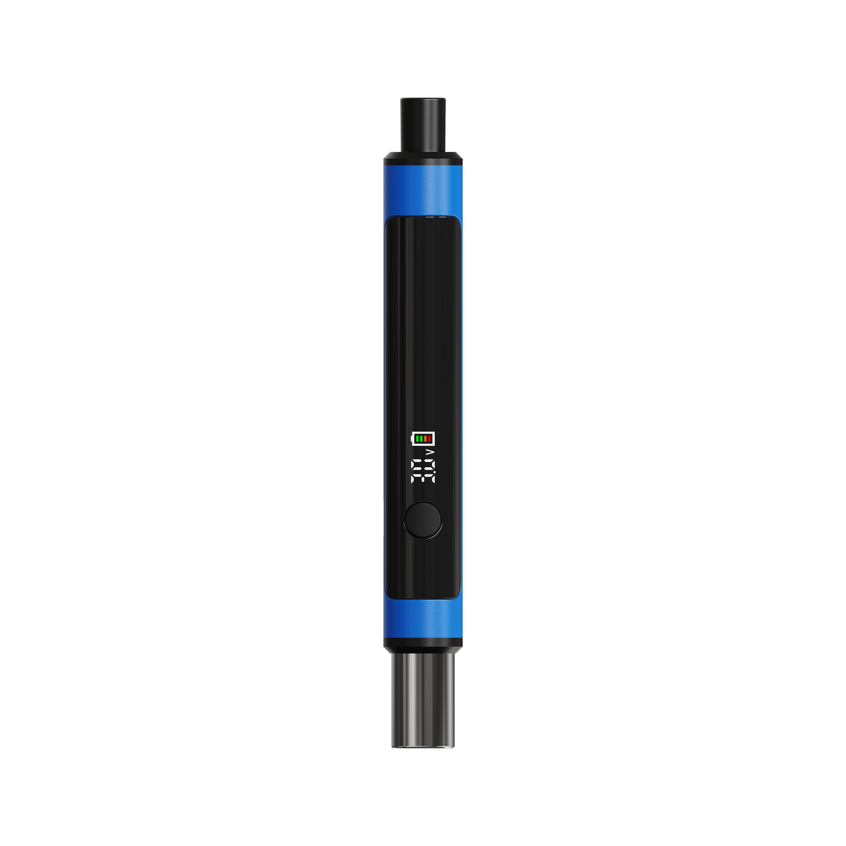 Little Dipper Dab Straw Vaporizer with OLED screen, single control button, mouthpiece, and direct-to-concentrate Vapor Tip, designed for portable, efficient use.