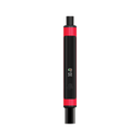 Little Dipper Dab Straw Vaporizer features a slim black barrel with red caps, digital display, firing button, and ergonomic design for direct-to-concentrate use.