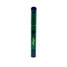 Lunar Dab Pen: A sleek, metallic green vape pen with a black mouthpiece, circular power button, and logo at the base, designed for smooth, portable dabbing.