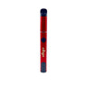 Slim pen-style vaporizer, Lunar Dab Pen, featuring a red body, dark mouthpiece, single button, designed for portability and efficient dabbing with precise airflow.