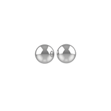 Two polished, reflective spheres representing the Rover Dab Pen's sleek, portable design for a powerful, flavorful dab experience.