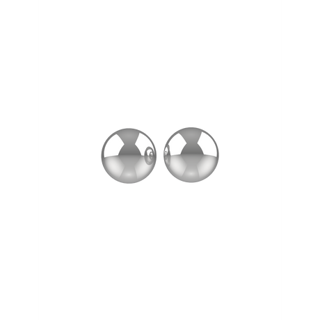Two polished, reflective spheres representing the Rover Dab Pen's sleek, portable design for a powerful, flavorful dab experience.