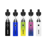 Rover Dab Pen: Five identical vape pens with clear tanks, single firing buttons, offering a portable dab rig experience with even heating and optimized airflow.