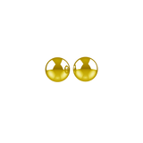 Two polished, metallic-gold spheres reflect window-like shapes, representing the sleek design and premium feel of the Rover Dab Pen.