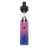 Rover Dab Pen with pink-to-blue gradient, single firing button, and clear tank; offers portable dab rig experience with terp pearls for even heating.