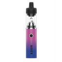 Rover Dab Pen with pink-to-blue gradient, single firing button, and clear tank; offers portable dab rig experience with terp pearls for even heating.