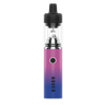Rover Dab Pen with pink-to-blue gradient, single firing button, and clear tank; offers portable dab rig experience with terp pearls for even heating.