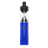 Rover Dab Pen, a sleek vaporizer with a black mouthpiece, transparent tank, firing button, and blue ROVER labeled battery, for a portable dab rig experience.