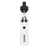 Rover Dab Pen: A sleek, pen-style vaporizer with a clear glass chamber and white battery, designed for a portable dab rig experience.