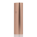 PAX 3 Basic Kit featuring a slim, metal vaporizer with an X vent logo, designed for dry herbs, highlighting polished aluminum finish and portable style.