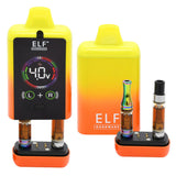 ELF CannDual PRO Dual 510 Thread Battery Concealer in a carton of 10, showcasing dual-cartridge compatibility and sleek, concealed design for versatile vaping.